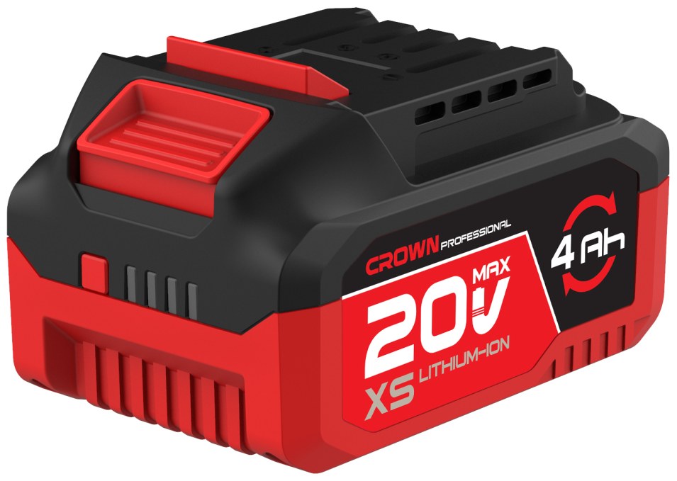 Аккумуляторная батарея CROWN CAB204026XS CB, 20 В, 4.0 А·ч