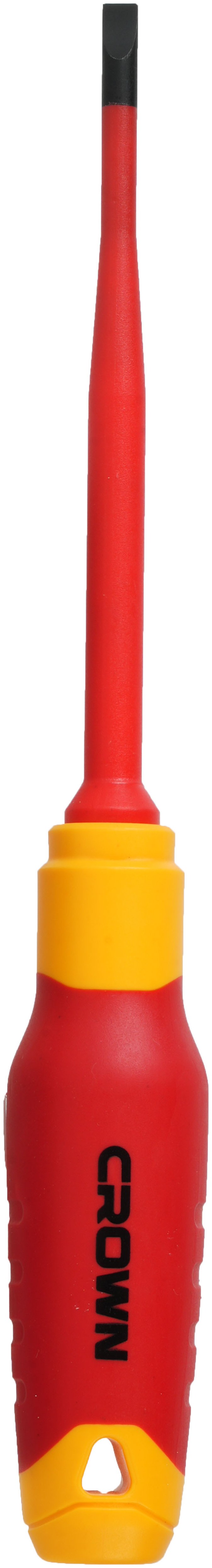 VDE slotted screwdriver CROWN CPHED-ASH615, SL6.5x150, 1000V