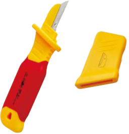 Діелектричний кабельний ніж CROWN CPHEK-IPA7 (із захистом), 50x180mm, 1000В