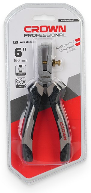 Клещи для снятия изоляции CROWN CPHEP-WSA06, 6"