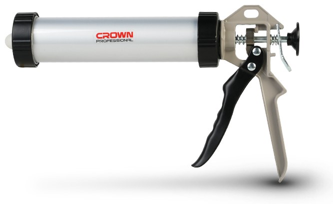 Пістолет для герметика CROWN CPHGN-BDD09, 9" - 235mm φ51mm0.8mm