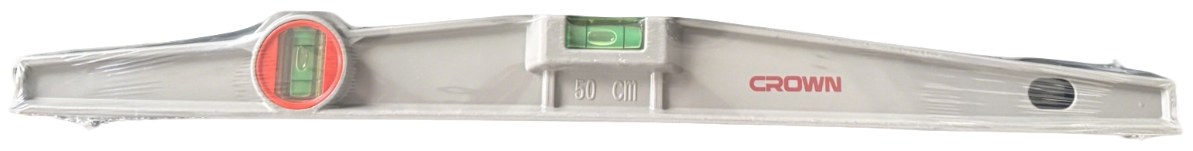 Уровень строительный коробчатый CROWN CPHML-BRA50, 50 см, точность 1,0 мм/м
