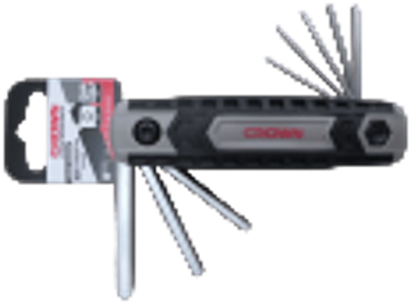 Hex key set CROWN CPHOF-HMAX08, 8 pieces
