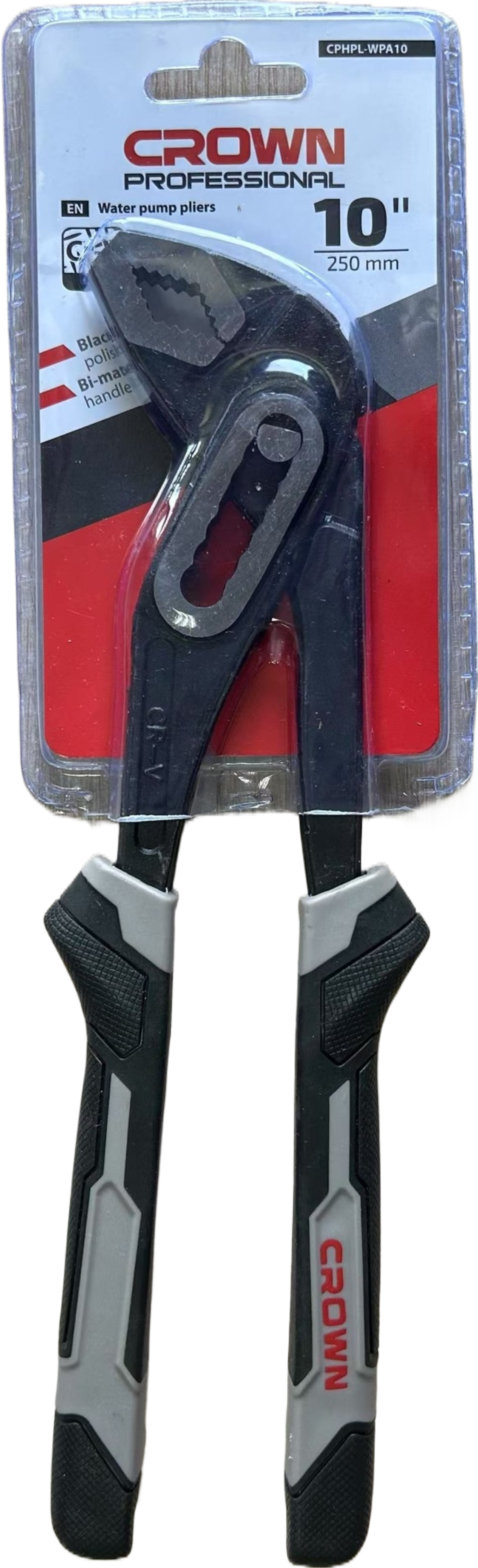Water pump pliers CROWN CPHPL-WPA10, 10"