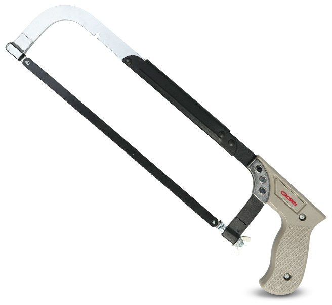 Adjustable hacksaw CROWN CPHSH-FXC12, 12"/300 mm, 24 teeth