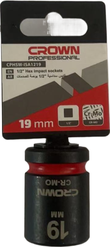 Ударна головка CROWN CPHSW-ISA1222, 1/2", 22mm