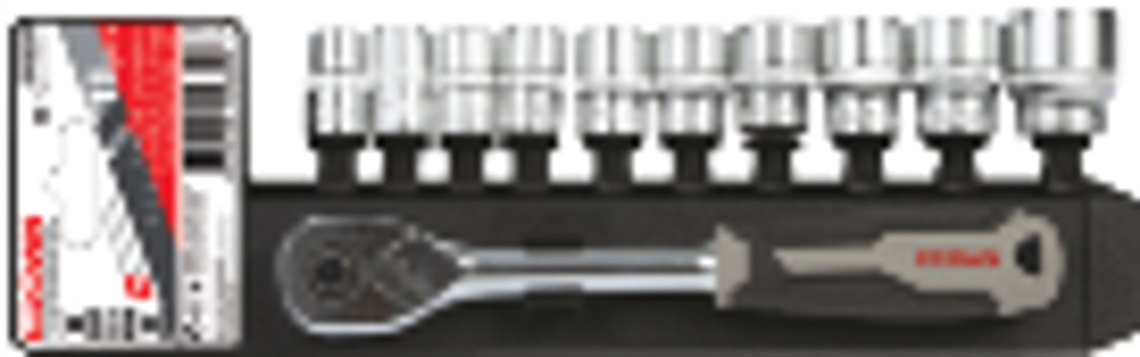 Набор торцевых головок CROWN CPHSW-RXA38, 11 шт, 3/8"