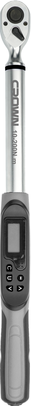 Цифровой динамометрический ключ CROWN CPHSW-TWDB12200, 1/2”10~200N·M