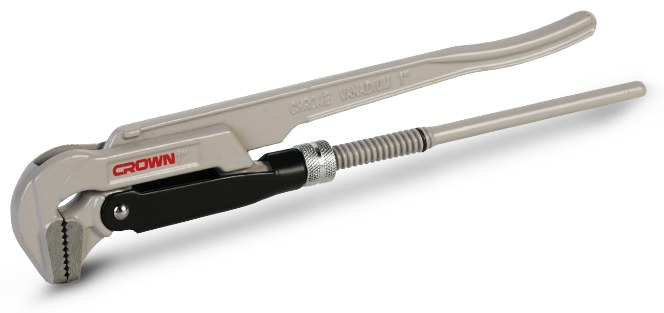 Ключ трубний шведський CROWN CPHWP-SWCH1, 1.5", 90°