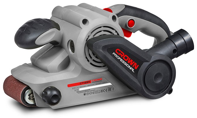 Belt sander CROWN CT13311, 810 W, 76 mm
