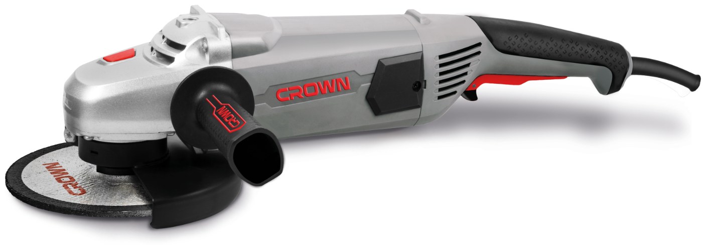 Angle grinder CROWN CT13489-180N, 2600 W, 180 mm