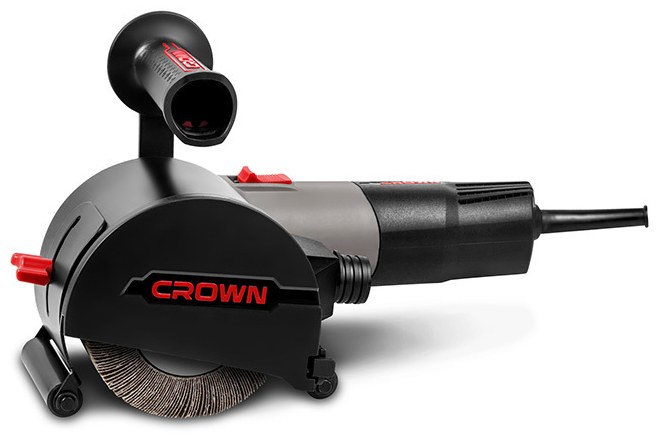 Brush polisher CROWN CT13551, 1400 W, 110 mm