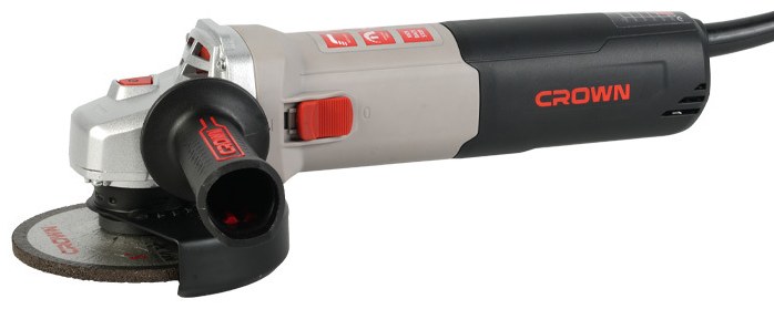 Angle grinder CROWN CT13677-125RSV, 1500 W, 125 mm