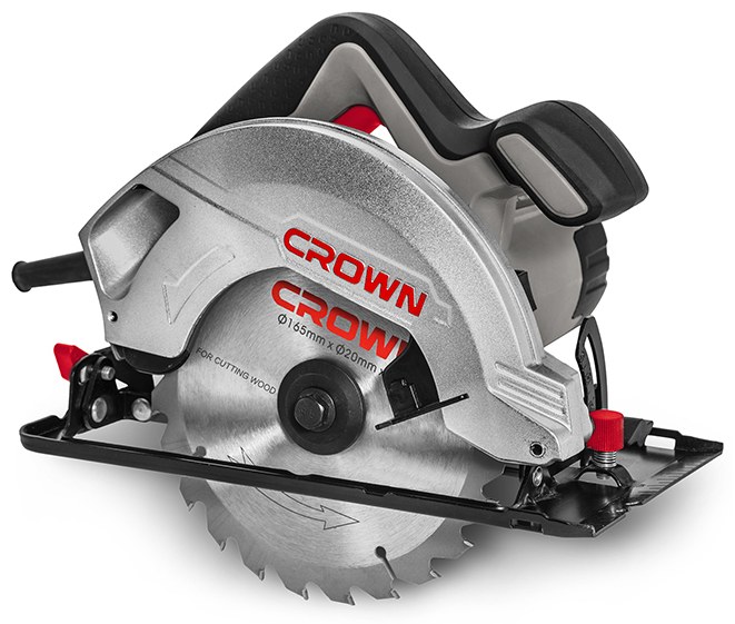 Циркулярна пила CROWN CT15187-165, 1200 Вт, 165 мм