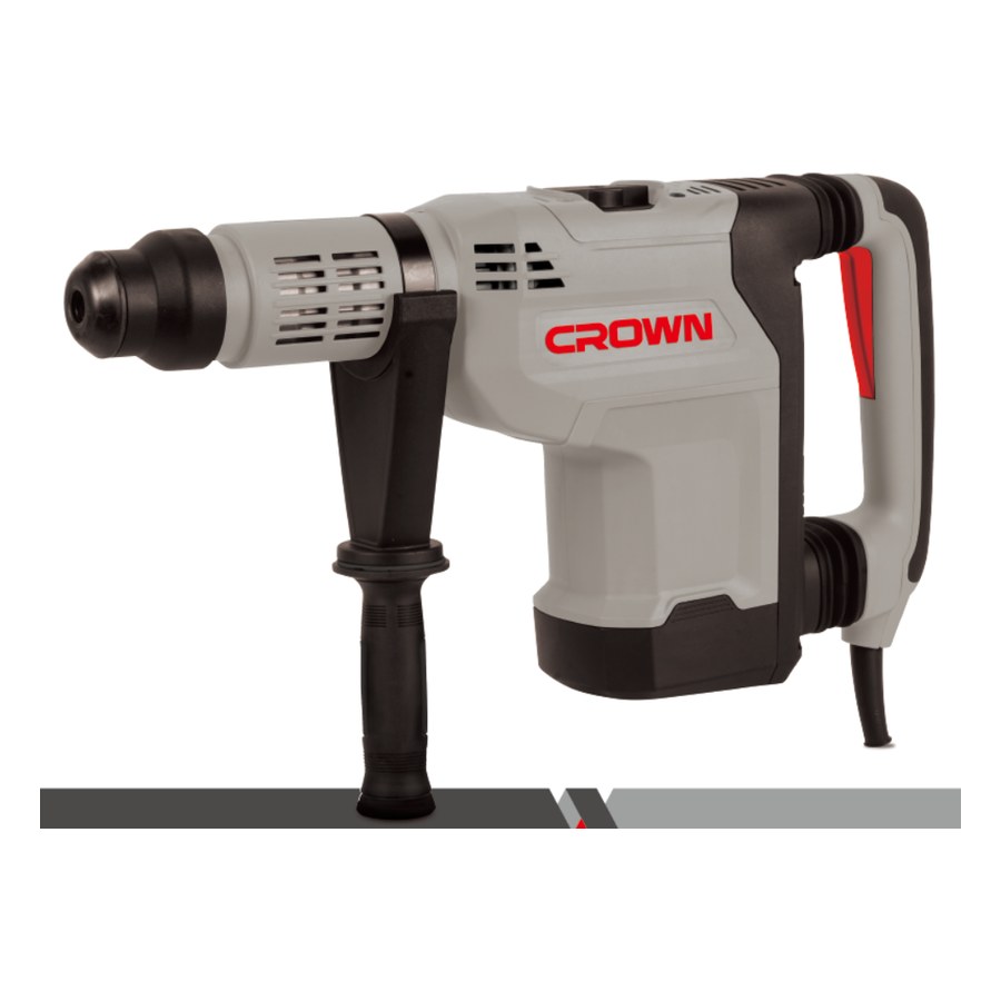 Перфоратор CROWN CT18242 BMC, 1500 Вт, 45 мм, 15 Дж