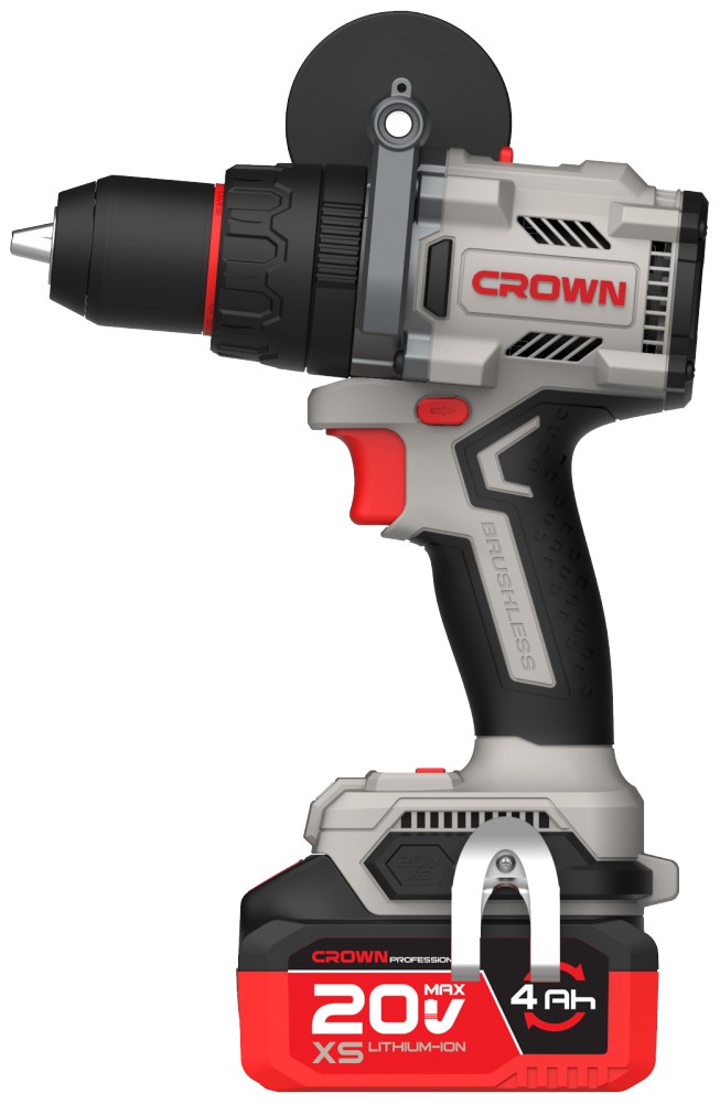 Cordless combi drill CROWN CT21153XMS-4 BMC