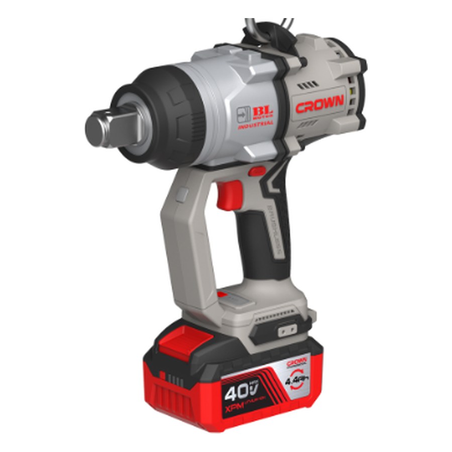 Акумуляторний ударний гайковерт CROWN CT22068XP, 40 В, 2200 Н·м
