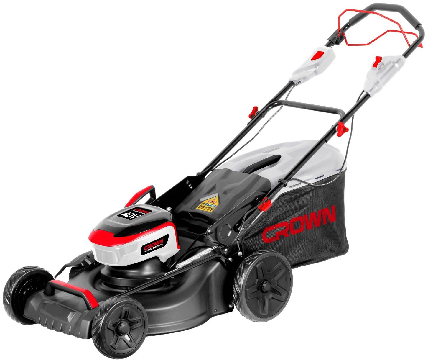 Газонокосарка самохідна акумуляторна CROWN CT29020HSX-4, 20 В, 1400 Вт