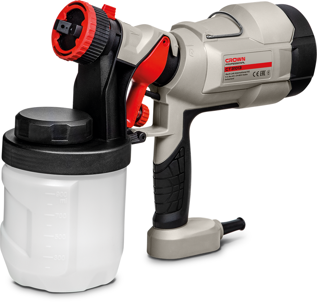 Electric spray gun CROWN CT31013, 400 W