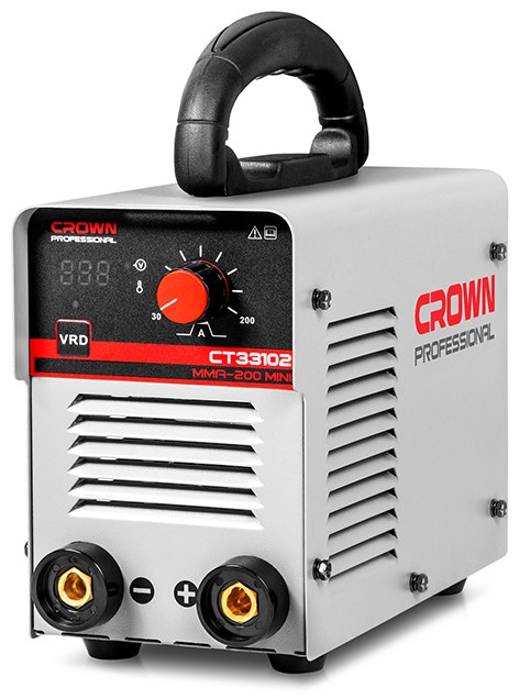 Сварочный инвертор MMA CROWN CT33102, 30–150 А