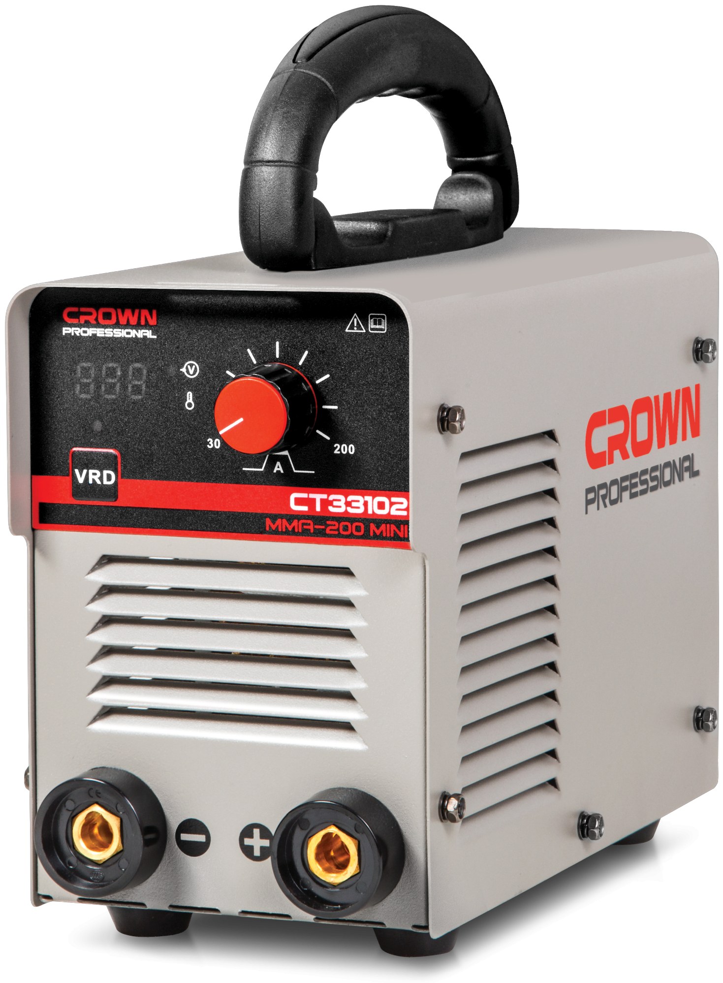 Сварочный инверторный аппарат CROWN CT33102IMC, MMA, DC
