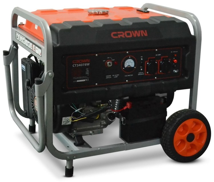 Бензиновий генератор CROWN CT34066 WE