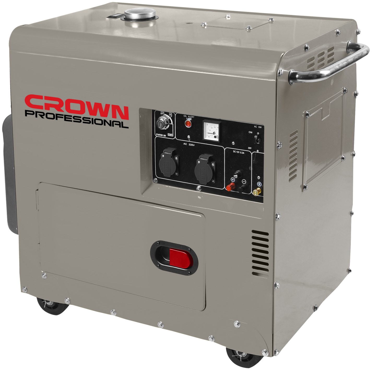 Silenced diesel generator CROWN CT34152