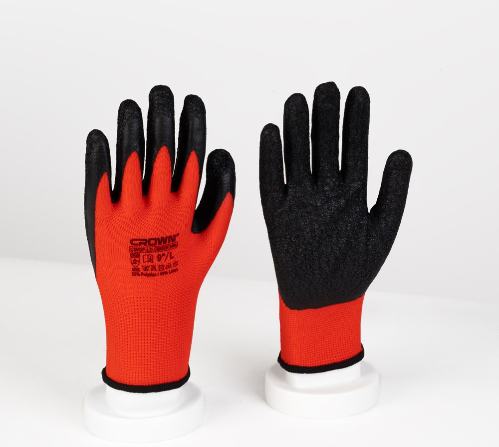 Latex gloves CROWN CWGP-LD-L, 9"