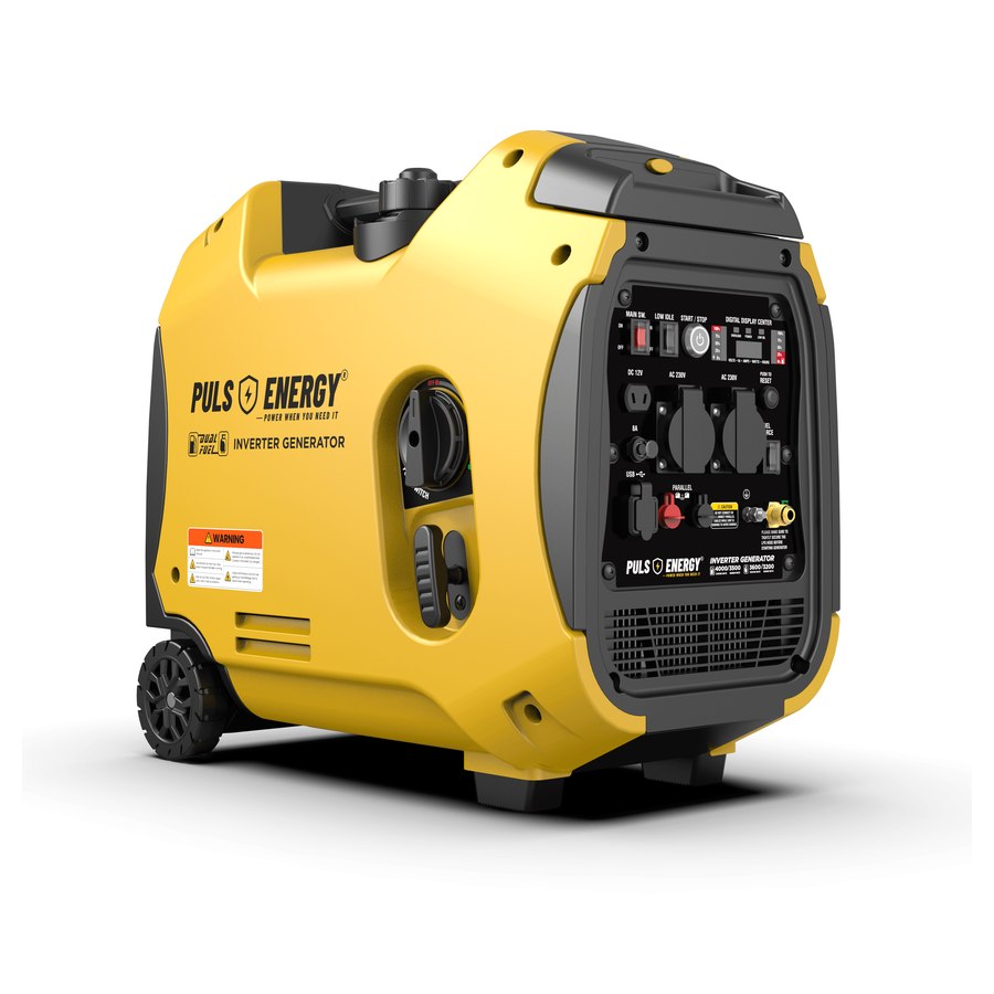 Inverter generator PULS ENERGY PG4000iCED, 3.5 kW, petrol/LPG